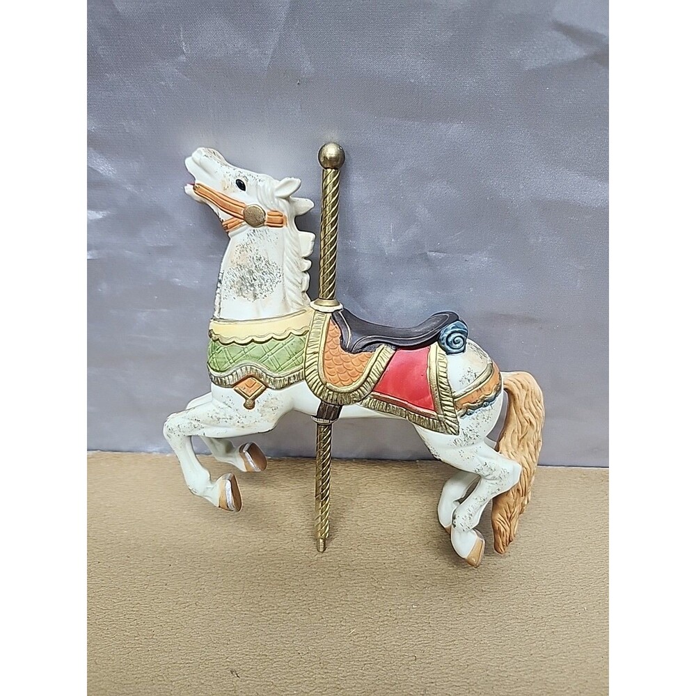 Westland Vintage replacement Carousel horse artist signed Paline Faley